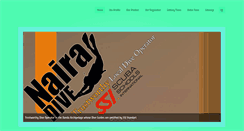 Desktop Screenshot of nairadive.com